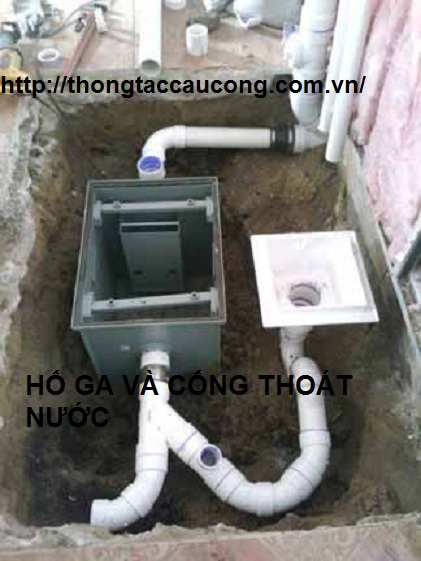 Nguyên tắc kết nối cống thoát nước gia đình với cống thoát nước công cộng