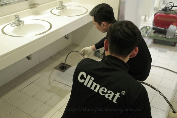 Thợ thông cống nghẹt phường Cát Linh