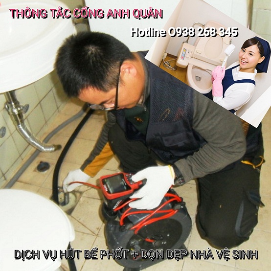 Thợ thông tắc vệ sinh tại Kim Liên