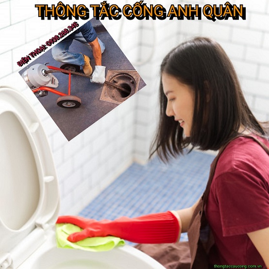 Thợ thông tắc bồn cầu tại Cổ Nhuế