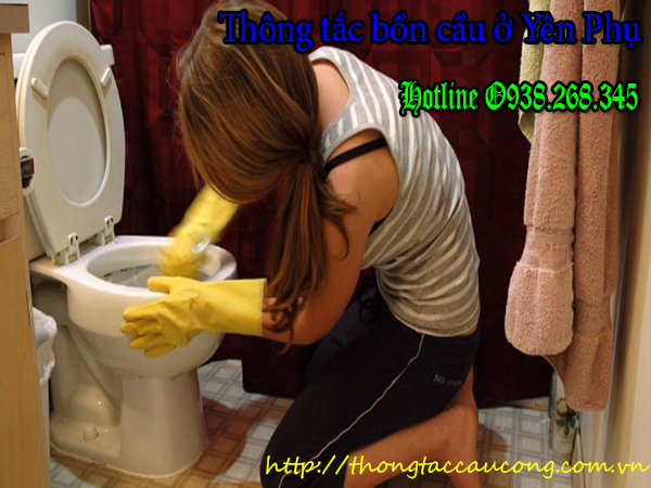 Thông tắc bồn cầu tại Yên Phụ